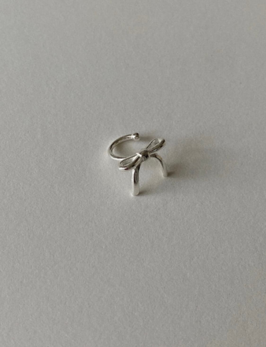 925 silver 리본 이어커프 상품이미지4