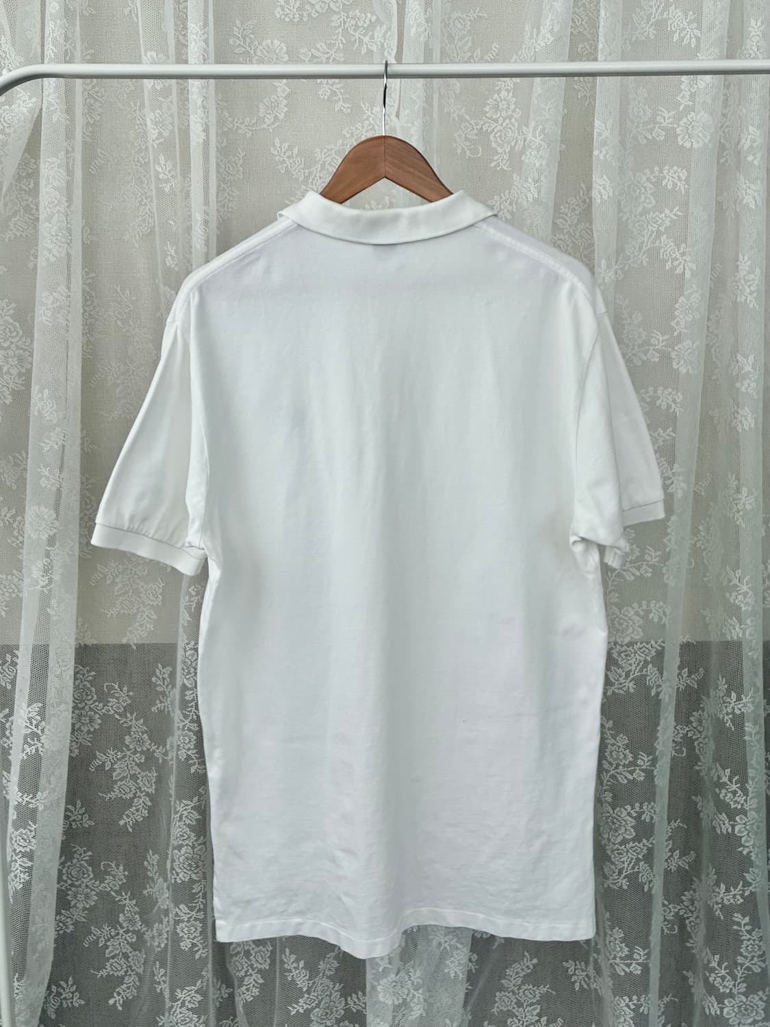 L) 폴로 랄프로렌 반팔 카라 티셔츠 화이트 상품이미지2