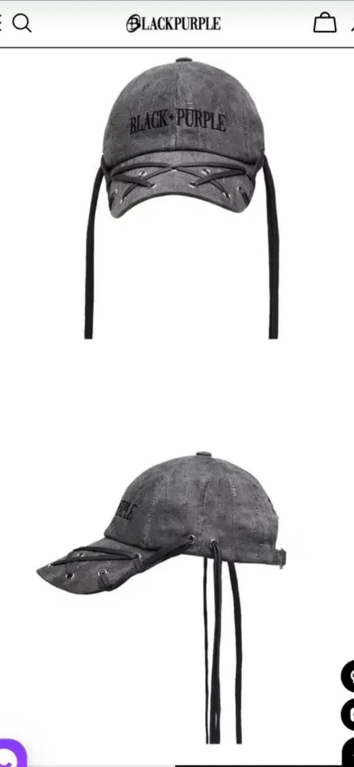 블랙퍼플 Votex Strap Eyelet 상품이미지6