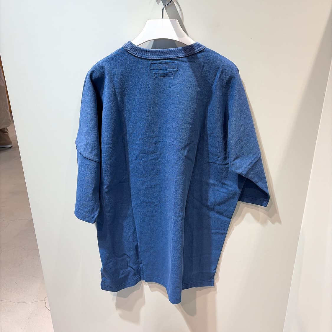 (정품/새상품) FDMTL 펀더멘탈 남성 네이비 와이드 로고 티셔츠  상품이미지2