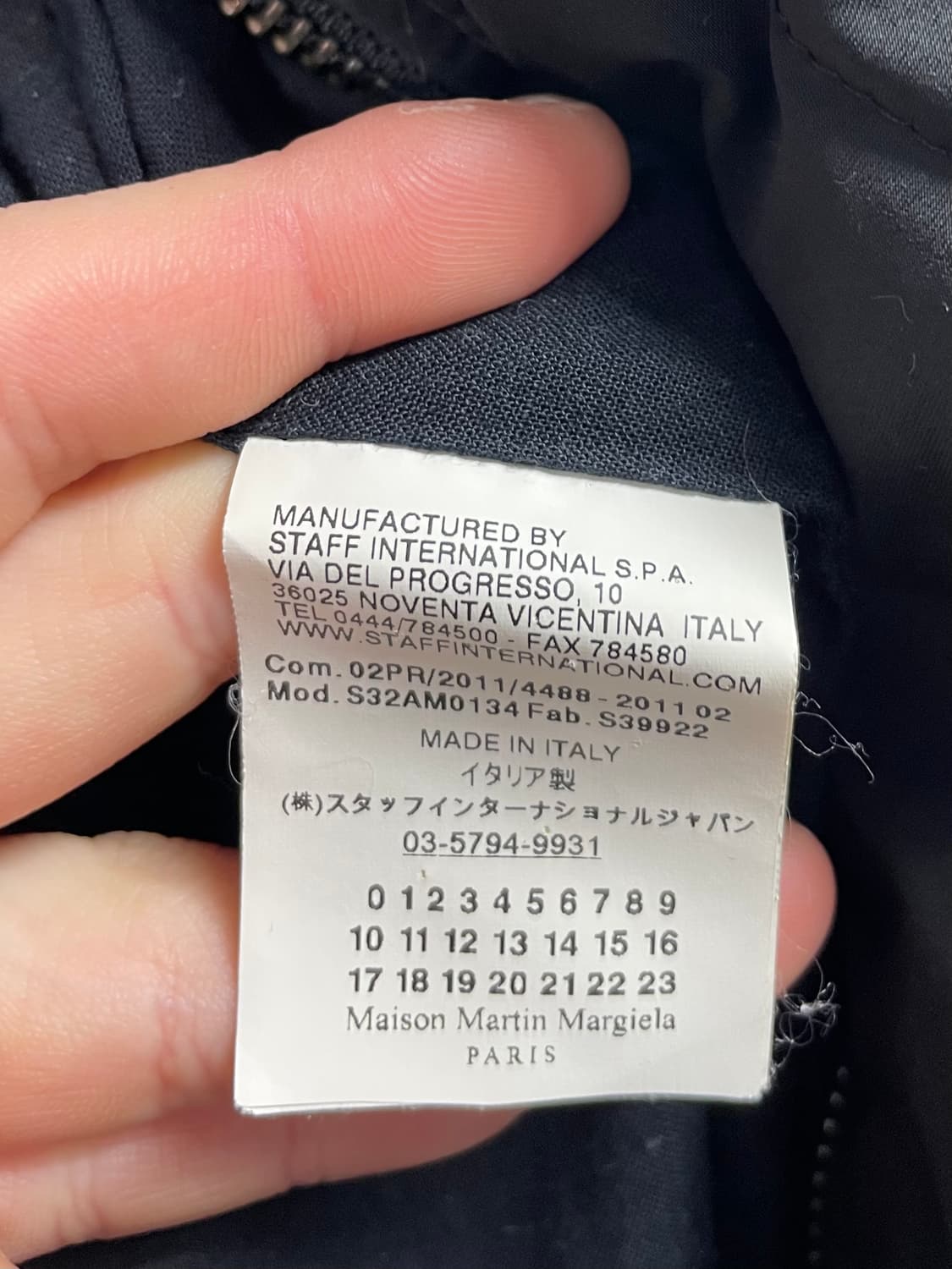 MM6 마르지엘라 언발란스 롱 퀼팅 자켓 (on.207) 상품이미지6