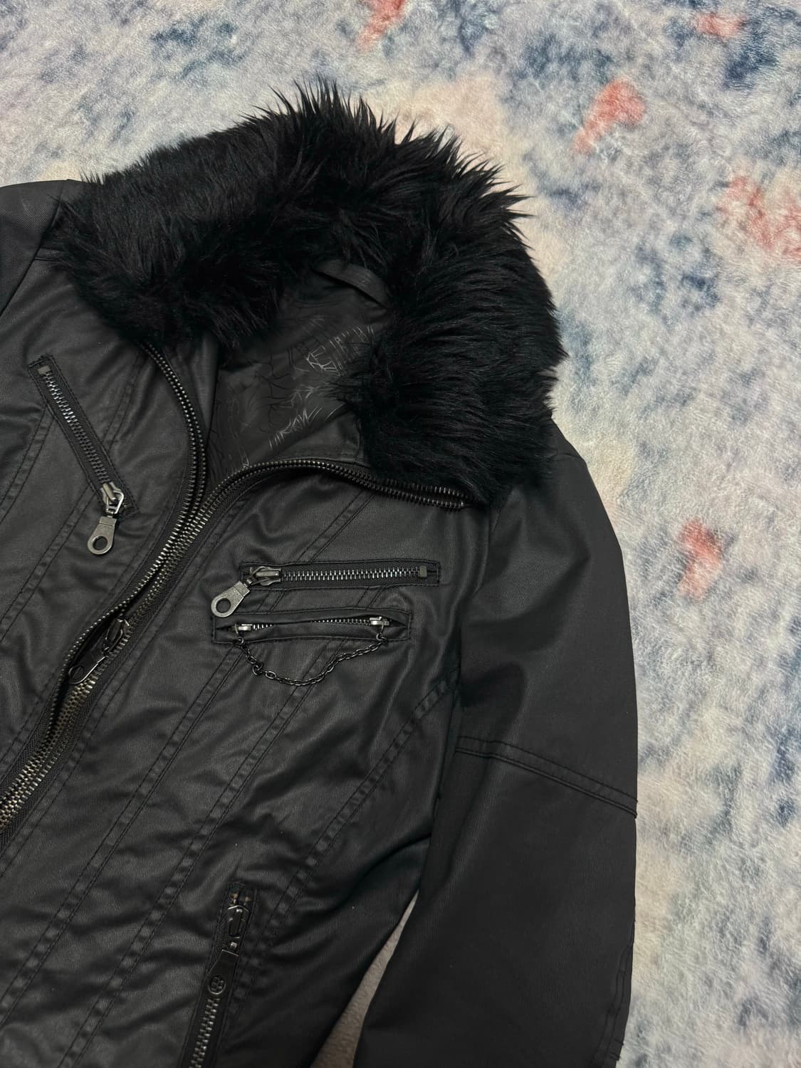 Fuga 00s archive fur rider jacket 상품이미지4