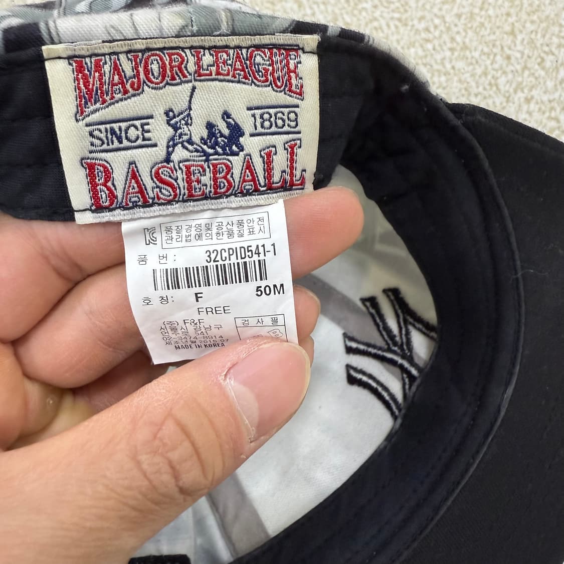 [F] MLB 뉴욕 양키스 스냅백 1226T1 상품이미지6