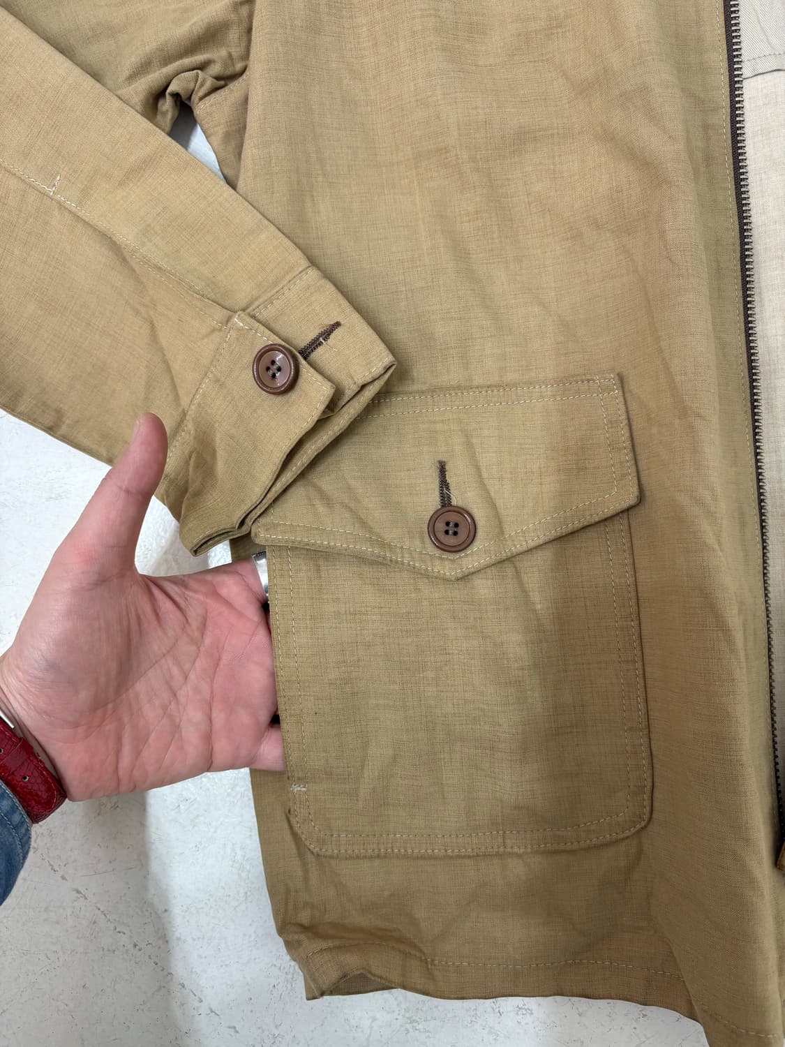 90‘s vtg Lost worlds Flight Jacket.  상품이미지8