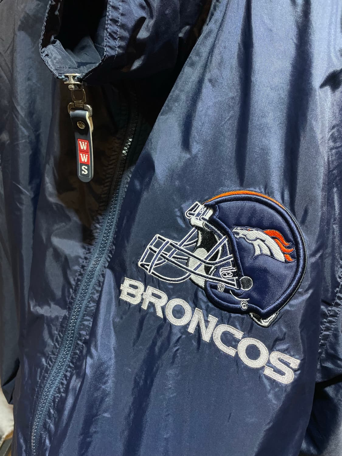 L NFL BRONCOS 럭비 자수 바람막이 상품이미지5