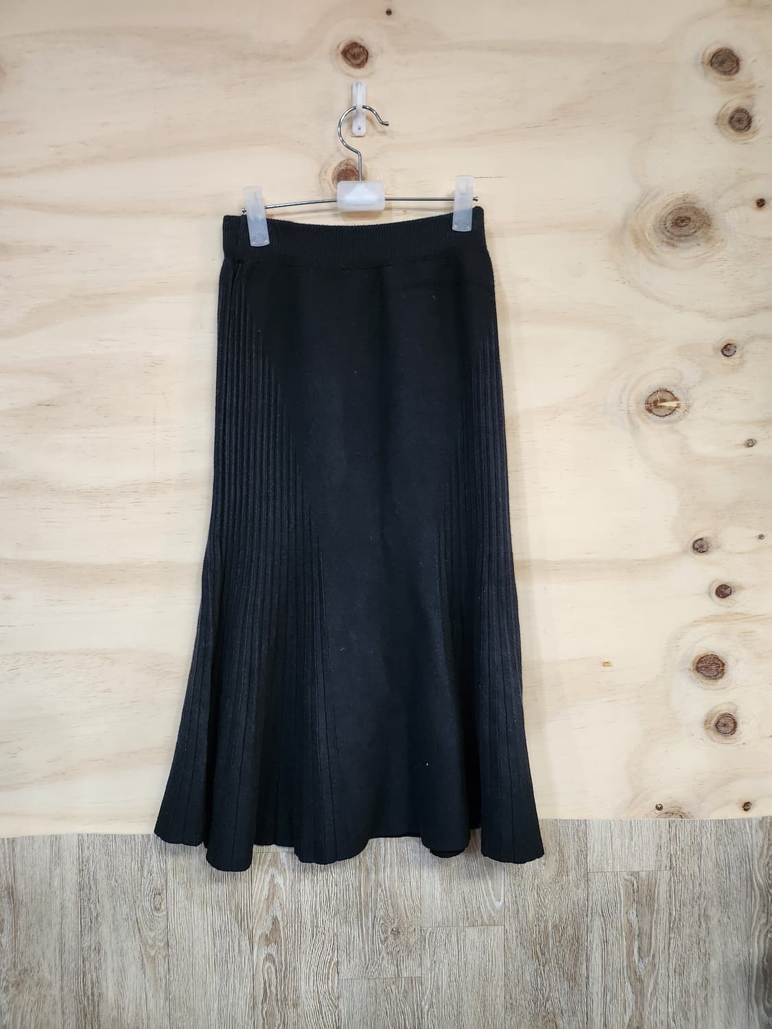 438) 니트 플레어 스커트 상품이미지2