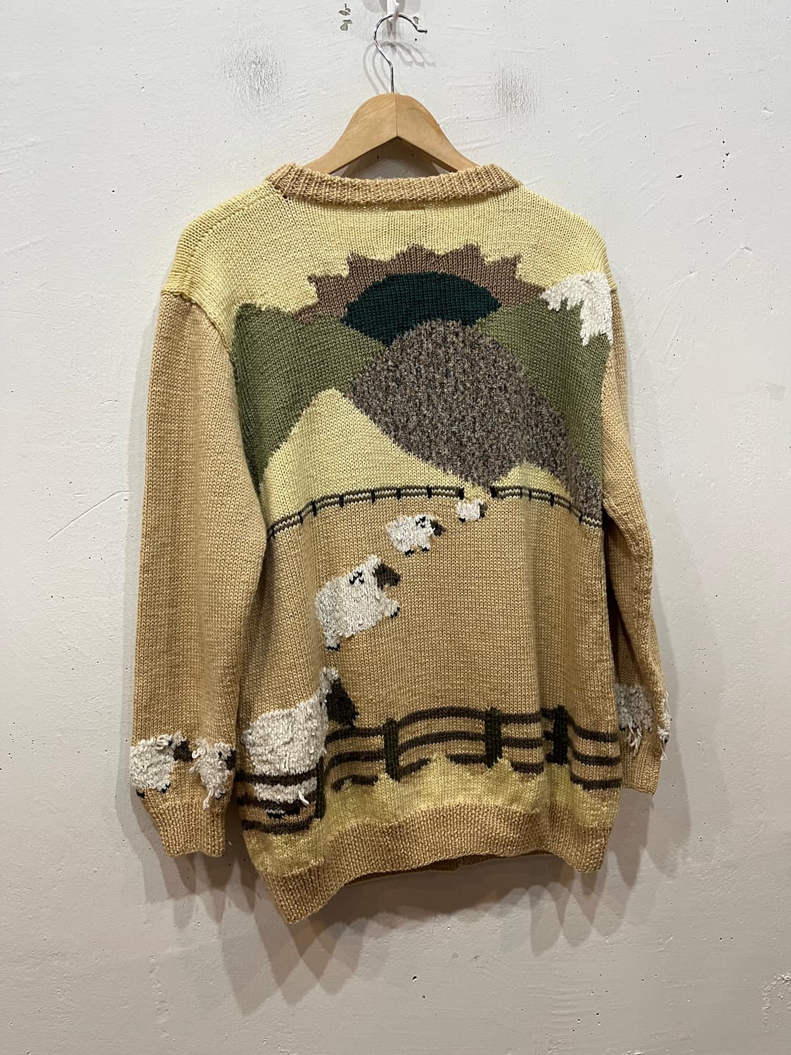 BONZ 뉴질랜드산 핸드메이드 퓨어울 가디건 상품이미지2