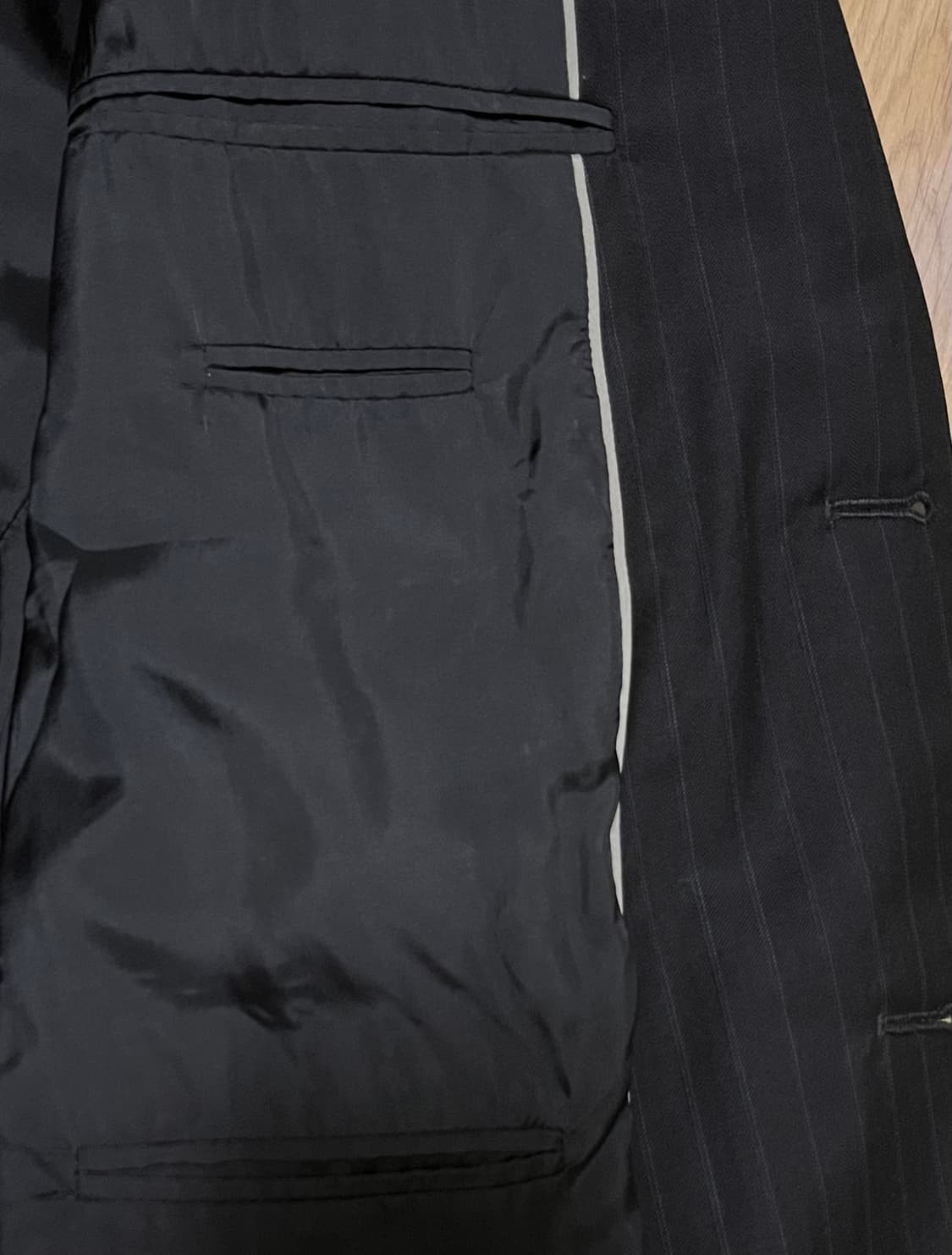 아르마니 콜레지오니 남성 스트라이프 자켓 105 상품이미지3