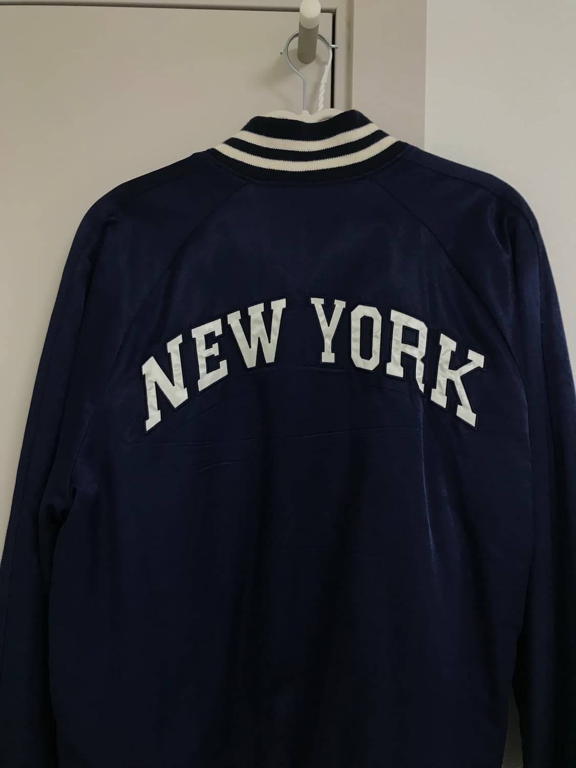 폴로 바시티 스타일 새틴 재킷 상품이미지3