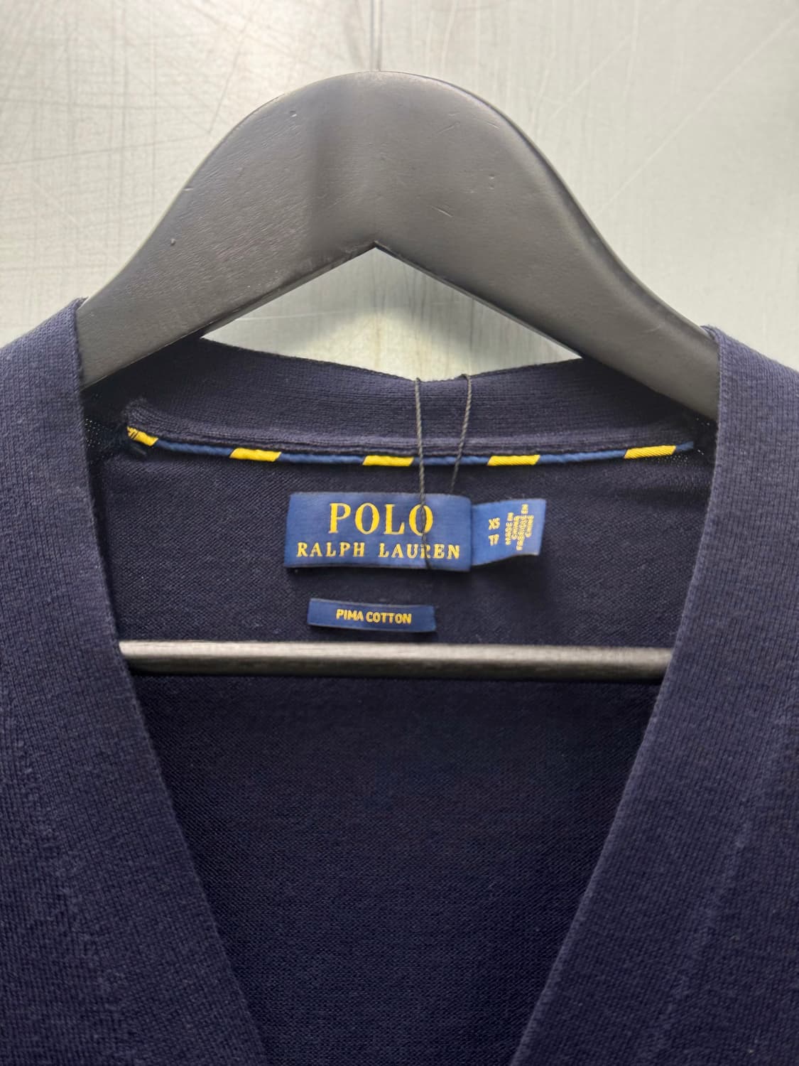 Polo 폴로 랄프로렌 네이비 컬러 투포켓 브이넥 카디건 상품이미지7