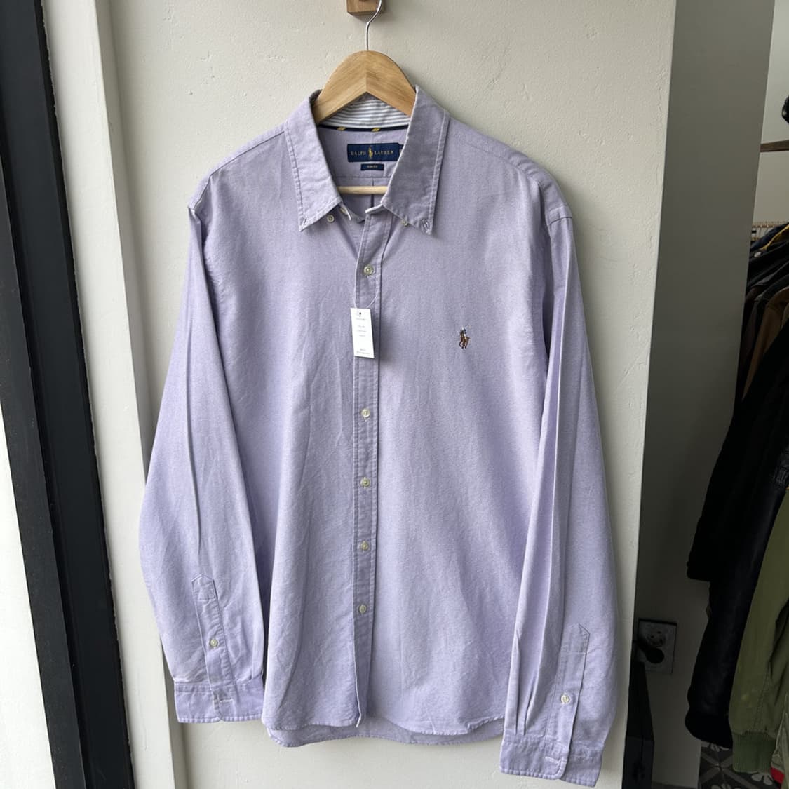 16414 - 폴로 랄프로렌 퍼플 셔츠 상품이미지2