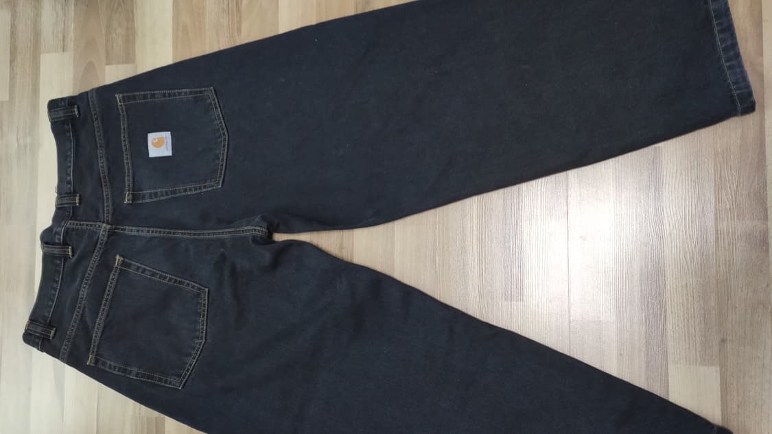칼하트 브랜든 팬츠 워시드 블랙 M 상품이미지5