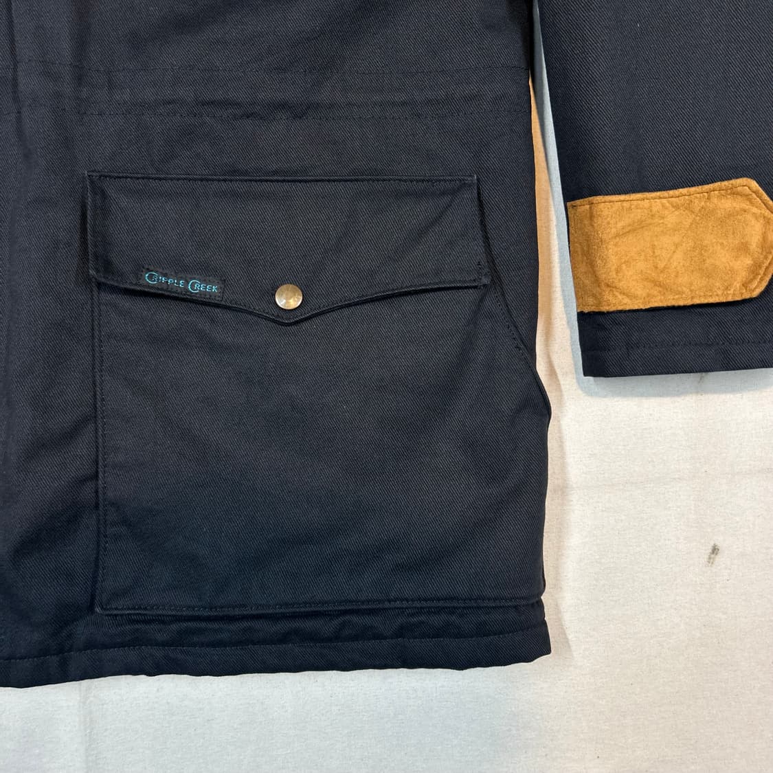 XL) Cripple Creek 웨스턴 백자수 캔버스 워크 자켓 상품이미지4