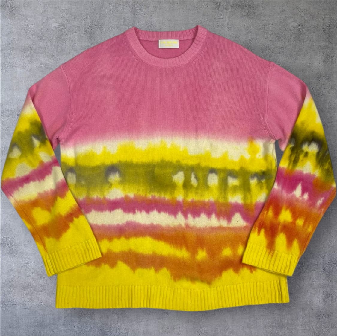 주느세콰 JE NE SAIS QUOI 타이다이 캐시미어 라운드넥 니트 상품이미지1