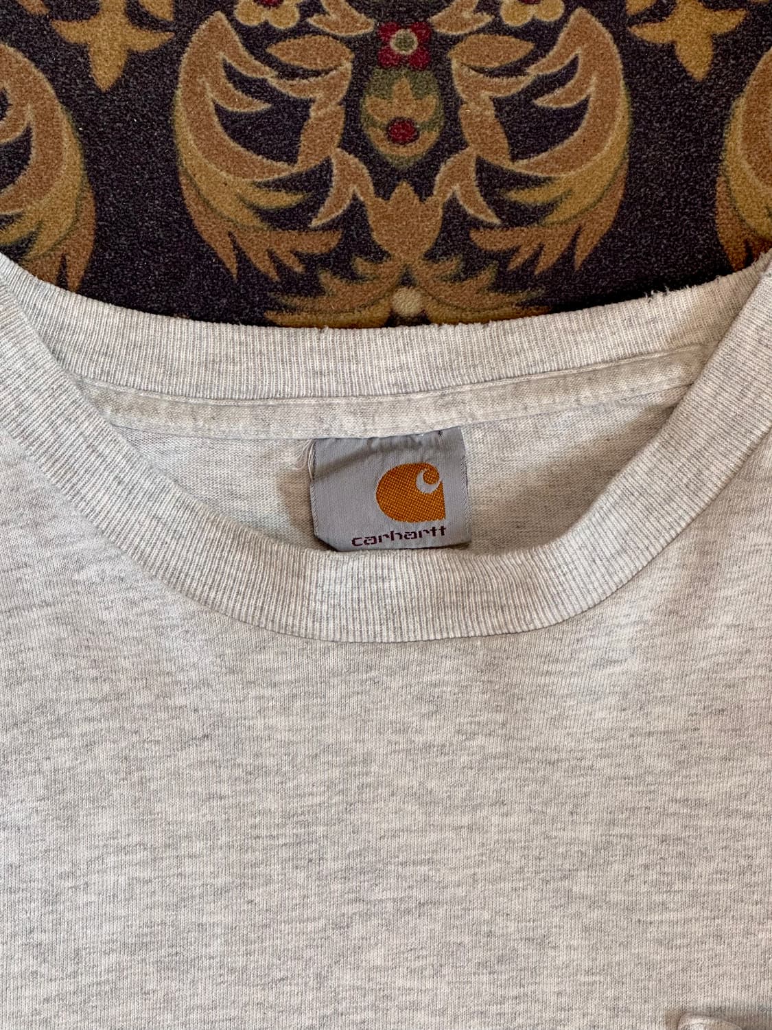 90-00s 빈티지 칼하트 직조라벨 포켓티셔츠 상품이미지3
