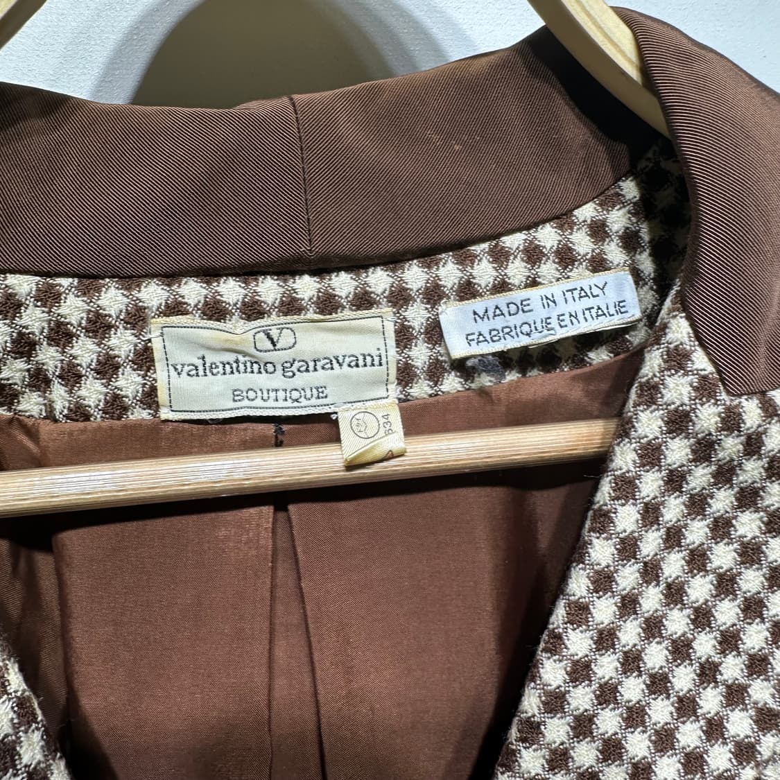 발렌티노 부티크 하운드 투스 자켓 판매합니다 상품이미지5