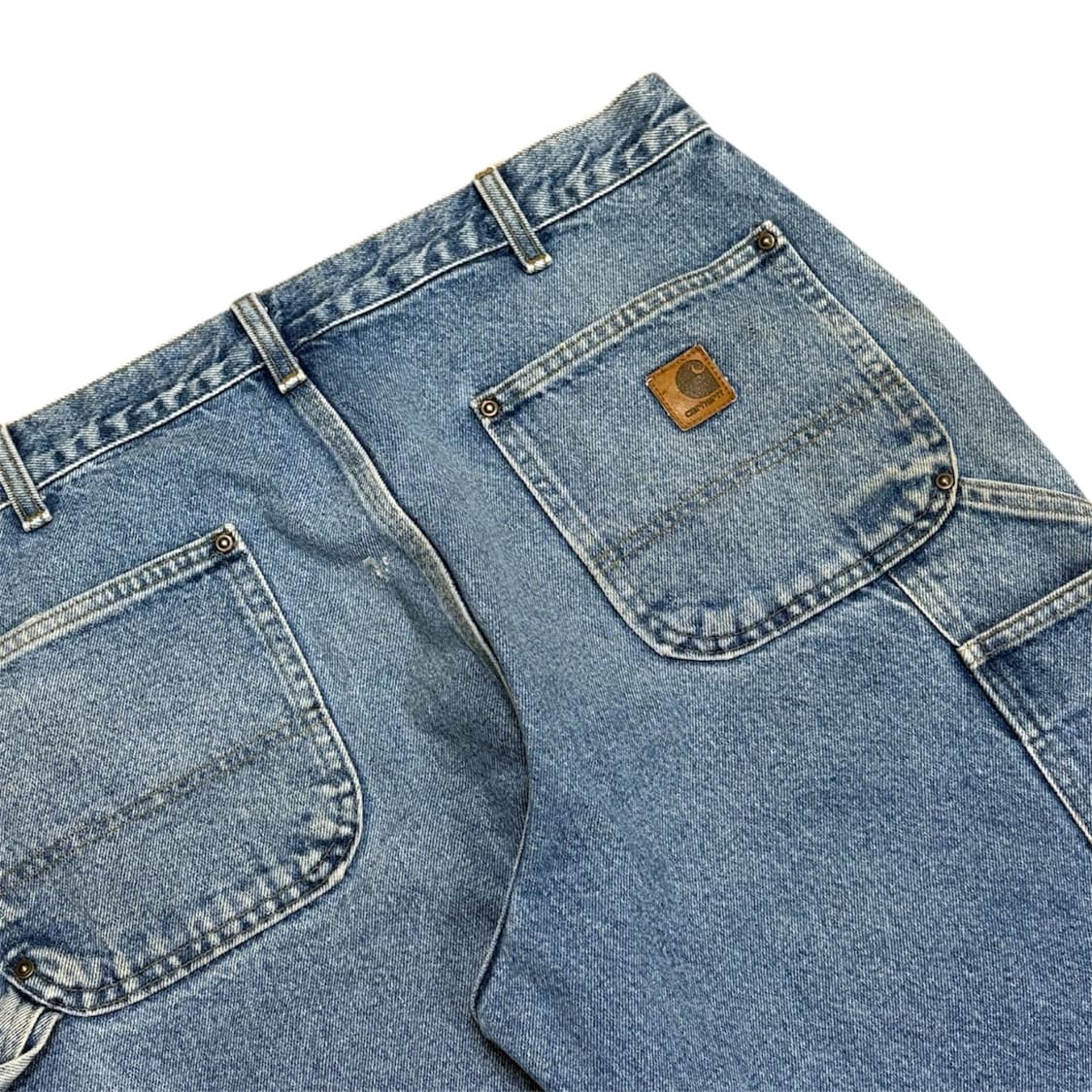 빈티지 칼하트 B73 더블니 연청 faded 상품이미지7