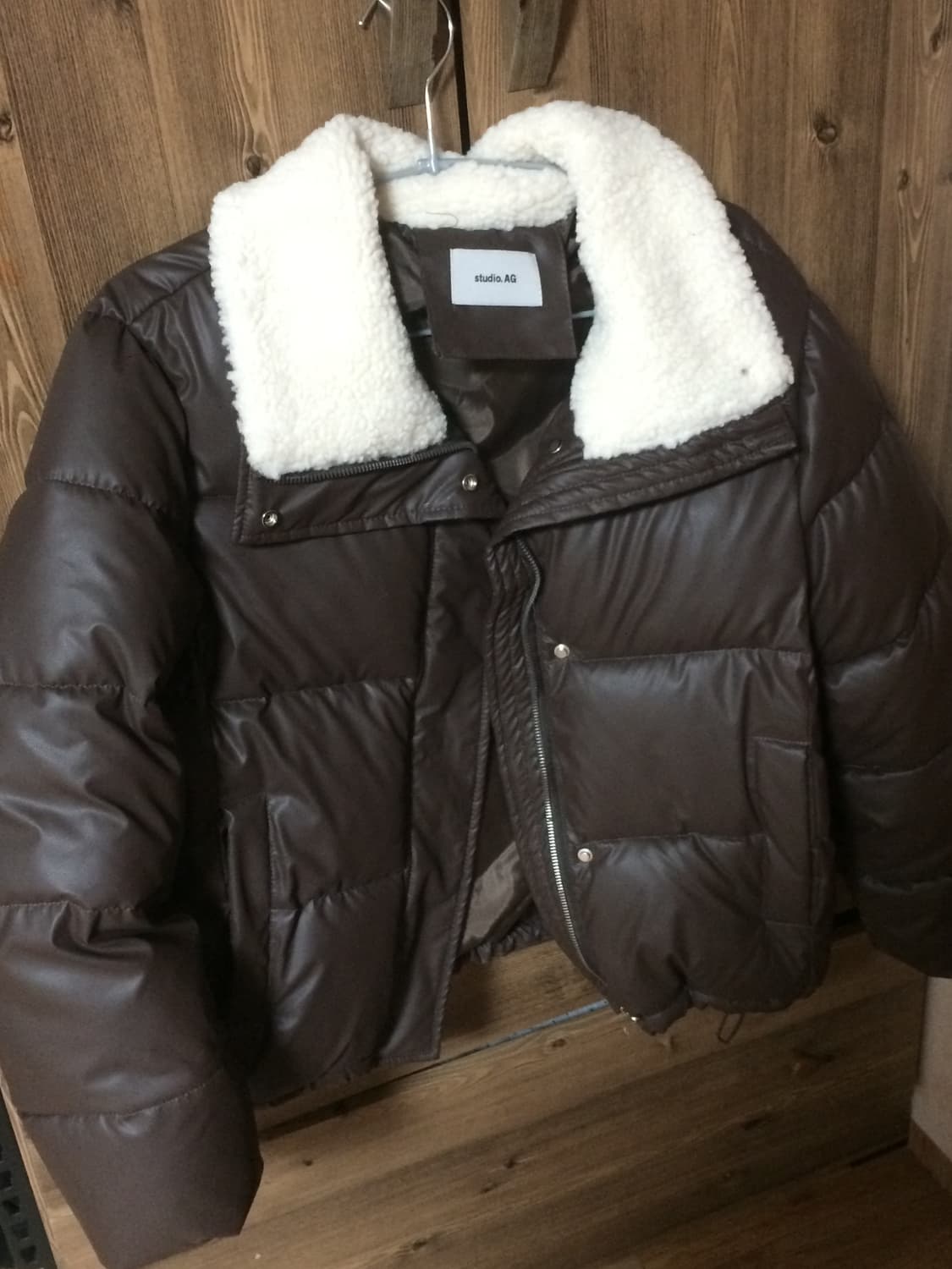 갈색 패딩  상품이미지1