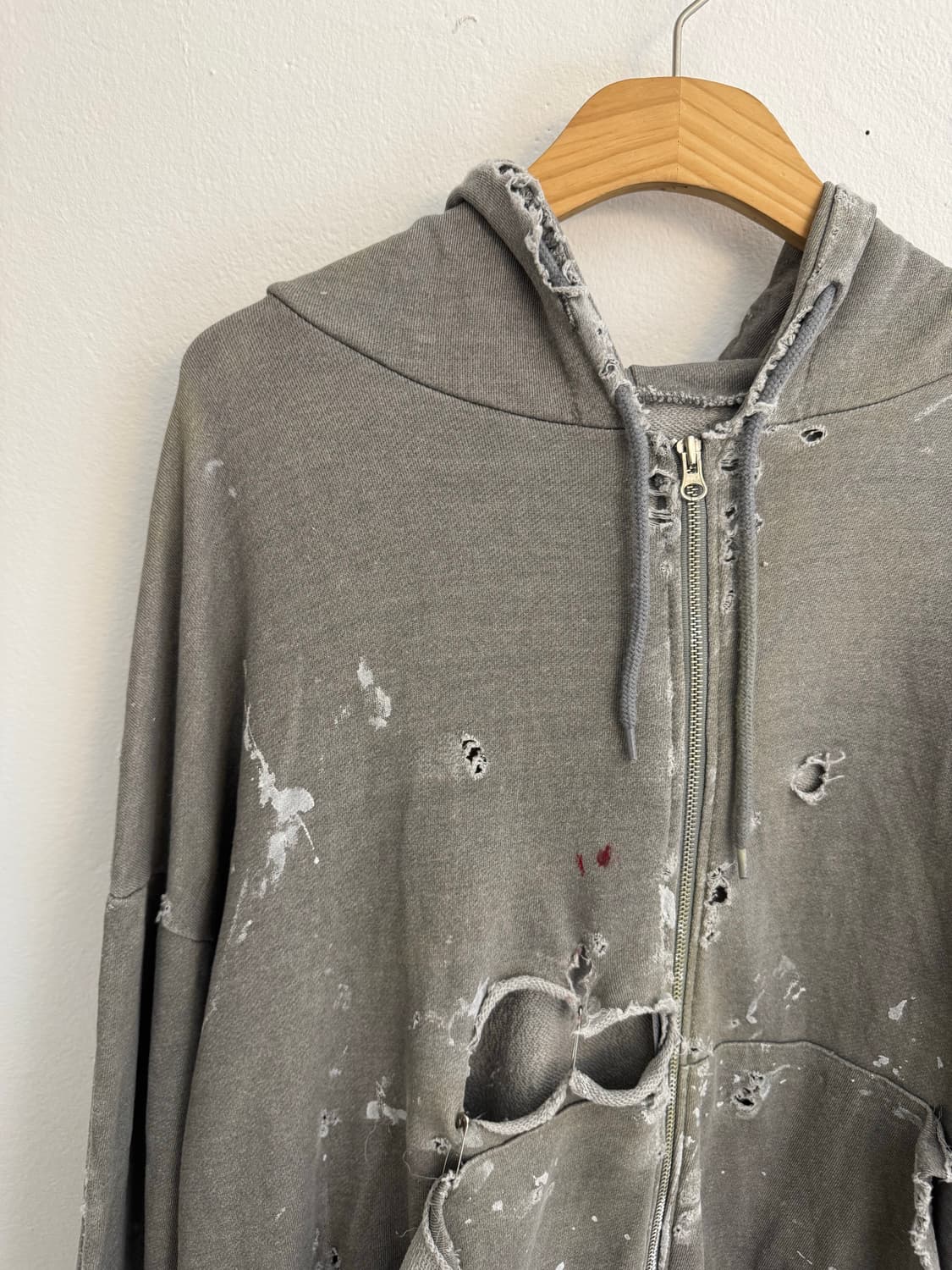 빈티지 커스텀 후드집업 상품이미지2