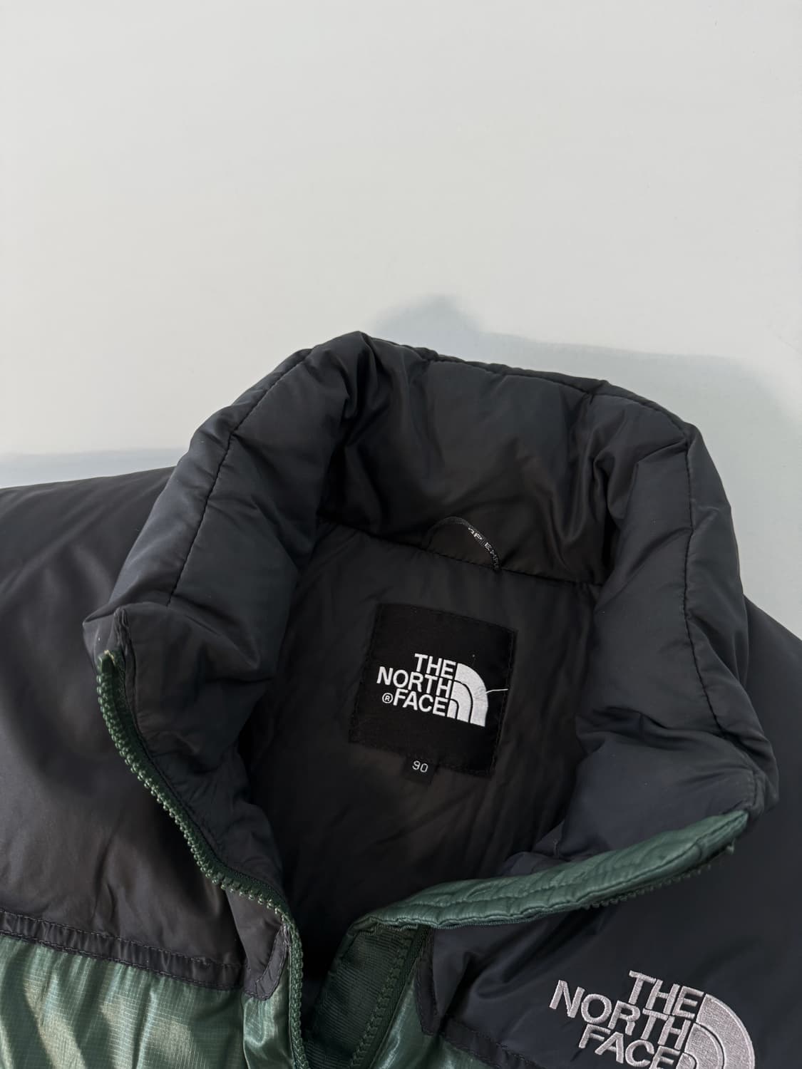 노스페이스 루즈핏 og 카키 구스다운 700 눕시 상품이미지6