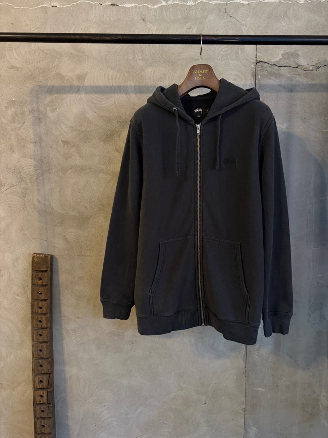 스투시 짚업 후드티 100 상품이미지1