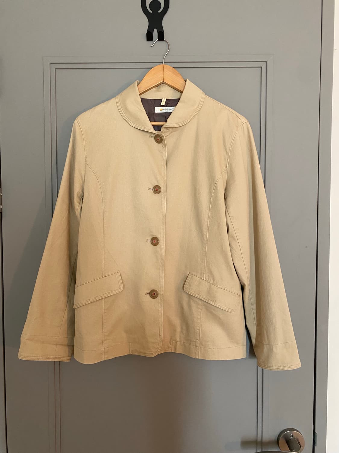 Golden bear 둥근카라 베이직 자켓 상품이미지1