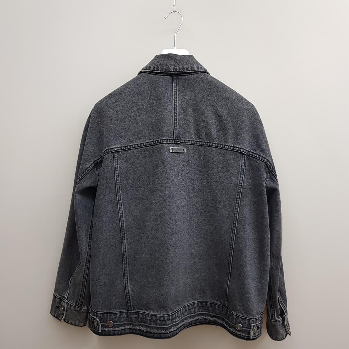한섬 SYSTEM 시스템 2021 오버핏 데님 자켓 95사이즈 상품이미지4