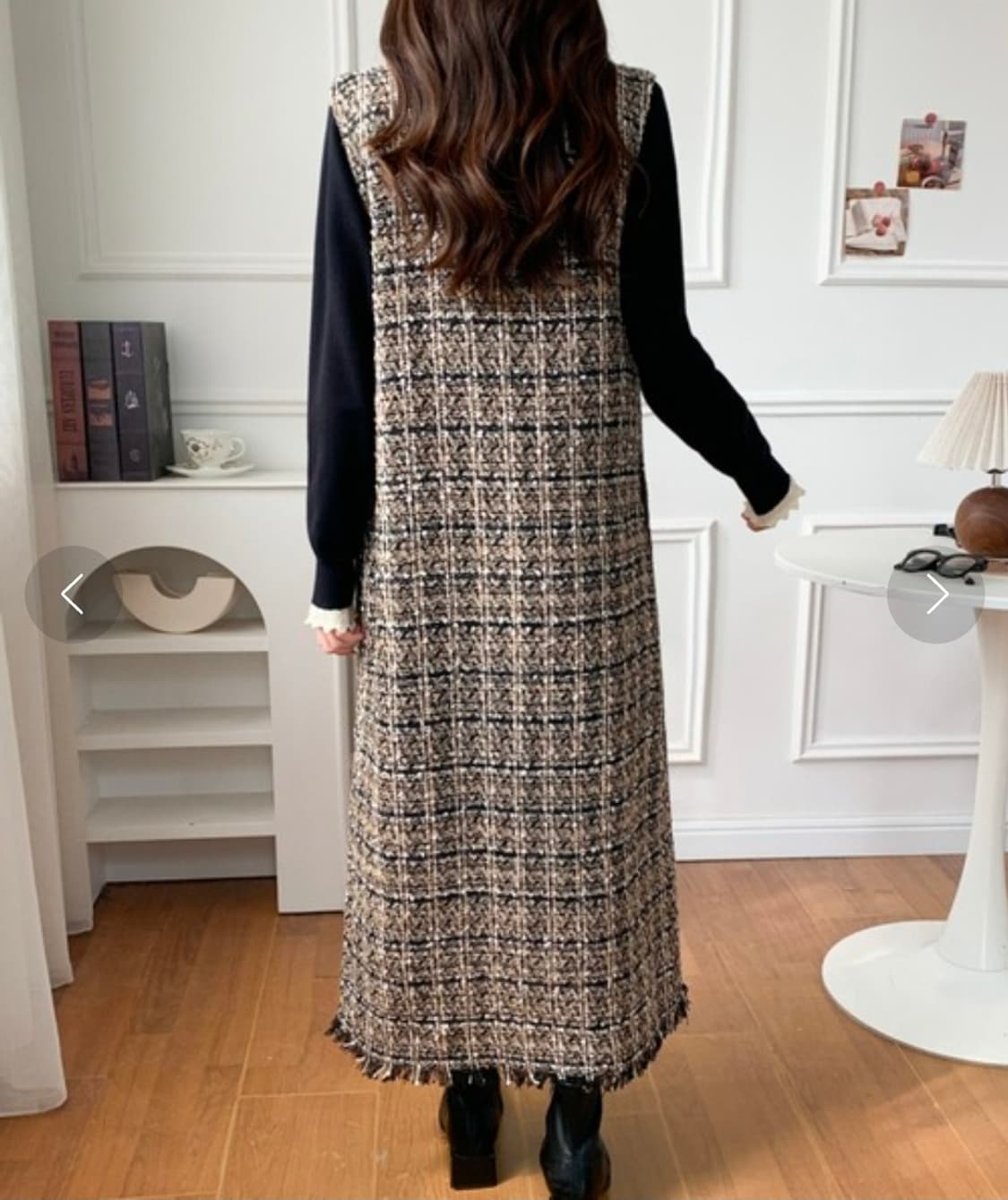 ABITOKYO in Japan 트위드 롱 원피스 M size 상품이미지2