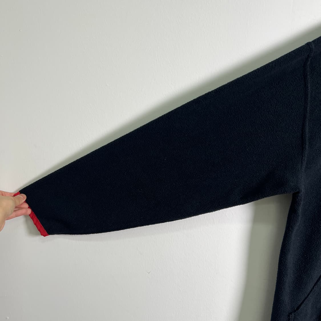 Pelle Pelle 펠레펠레 블랙 플리스 자켓 L 상품이미지6