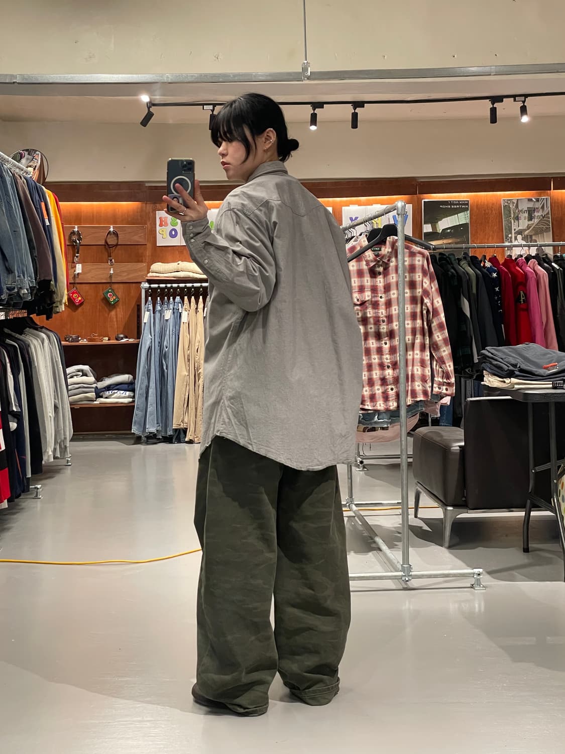 랭글러 빅사이즈 웨스턴 셔츠 상품이미지2