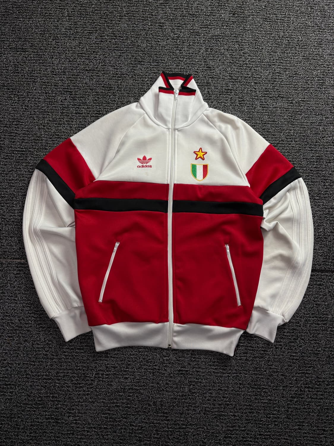 00s 아디다스 AC밀란 레트로 트랙탑 자켓 1624 상품이미지2