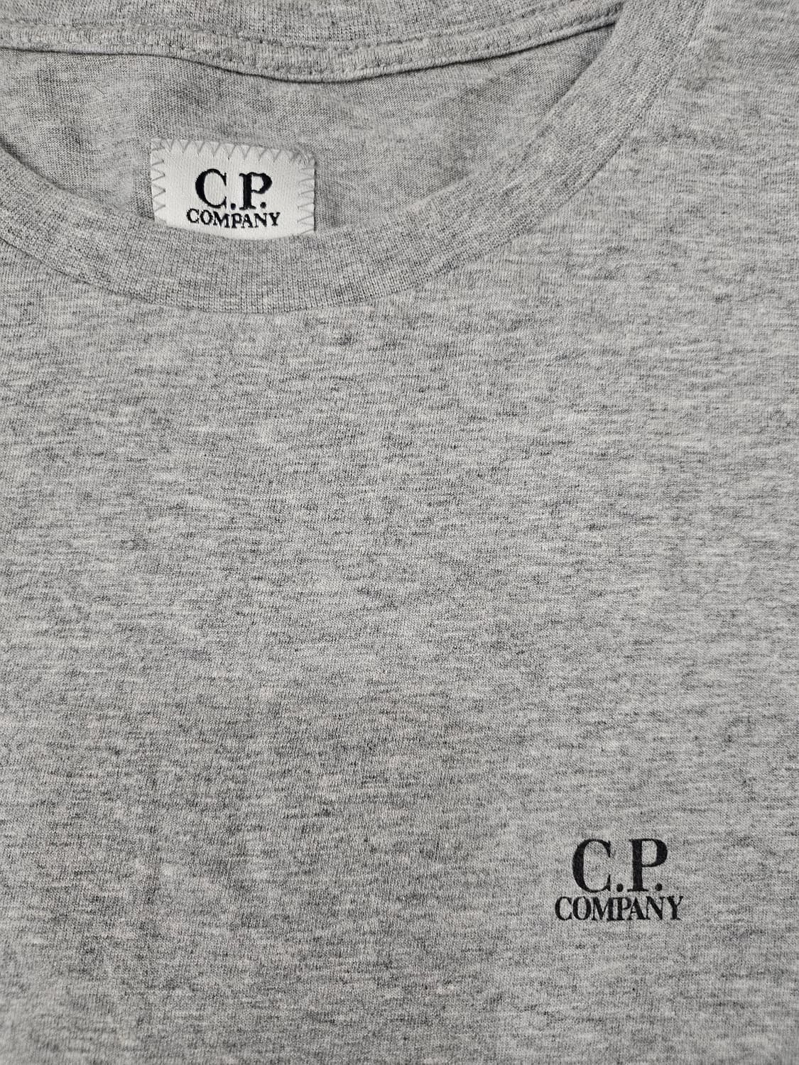 CP컴퍼니 고글후디 프린팅 반팔 그레이 상품이미지3