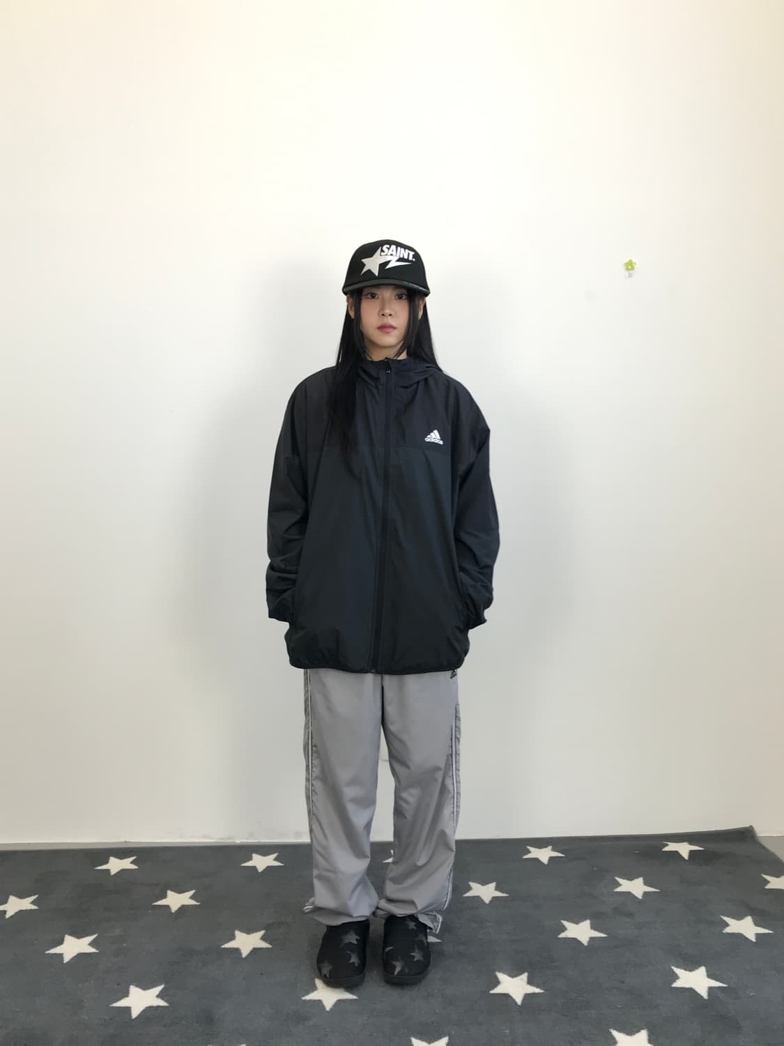 Adidas Fleece Lined Windbreaker 상품이미지1