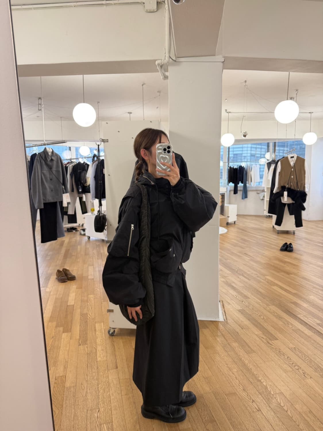 데이도어 크루 항공 패딩 상품이미지2