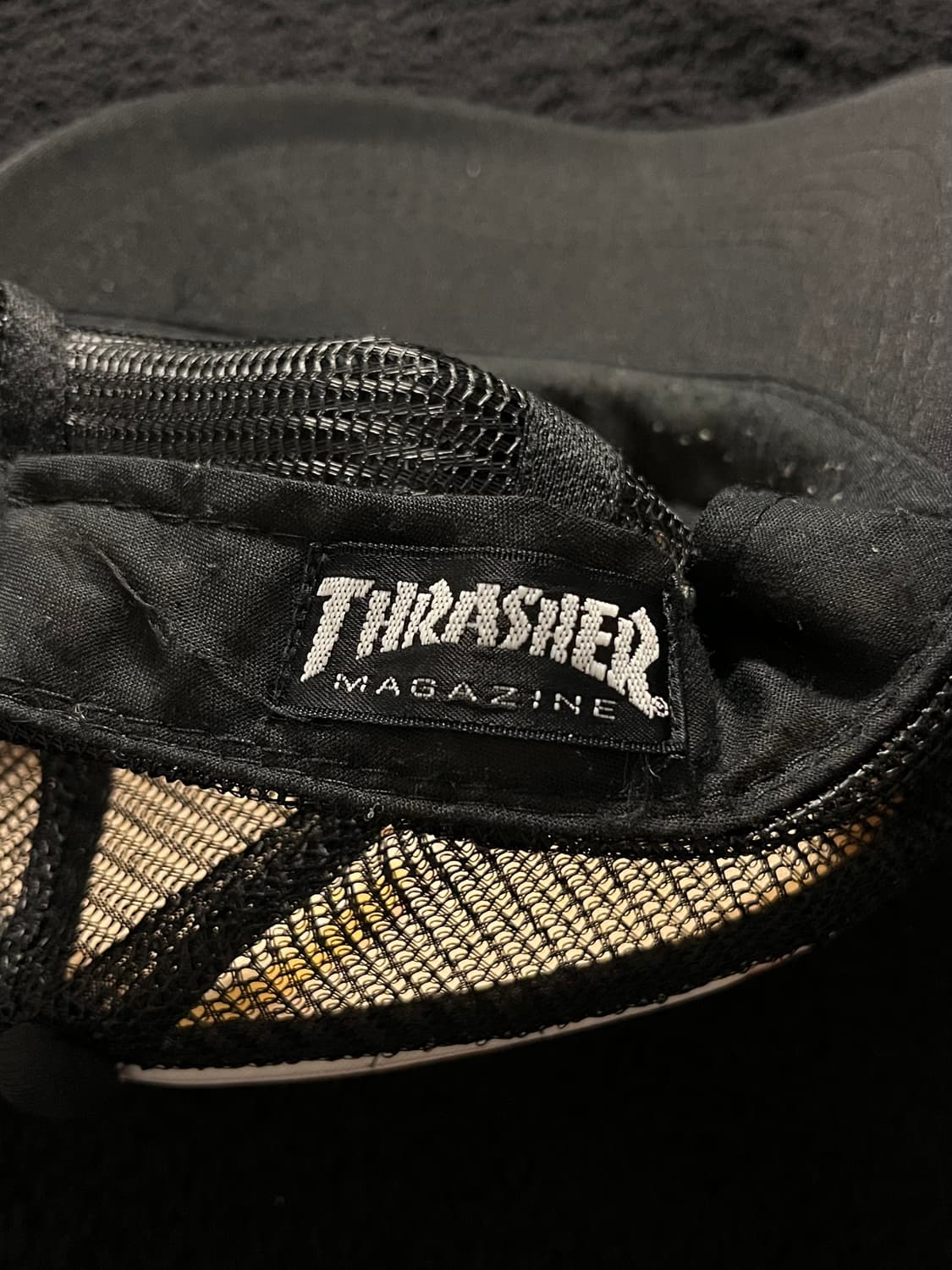 80s 90s 빈티지 트래셔 아트웍 메쉬 트러커캡 상품이미지4