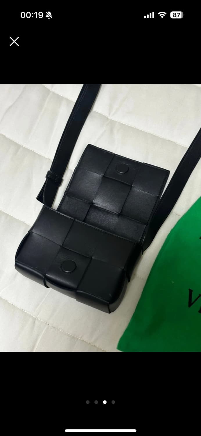 보테가베네타 미니백 블랙 상품이미지3