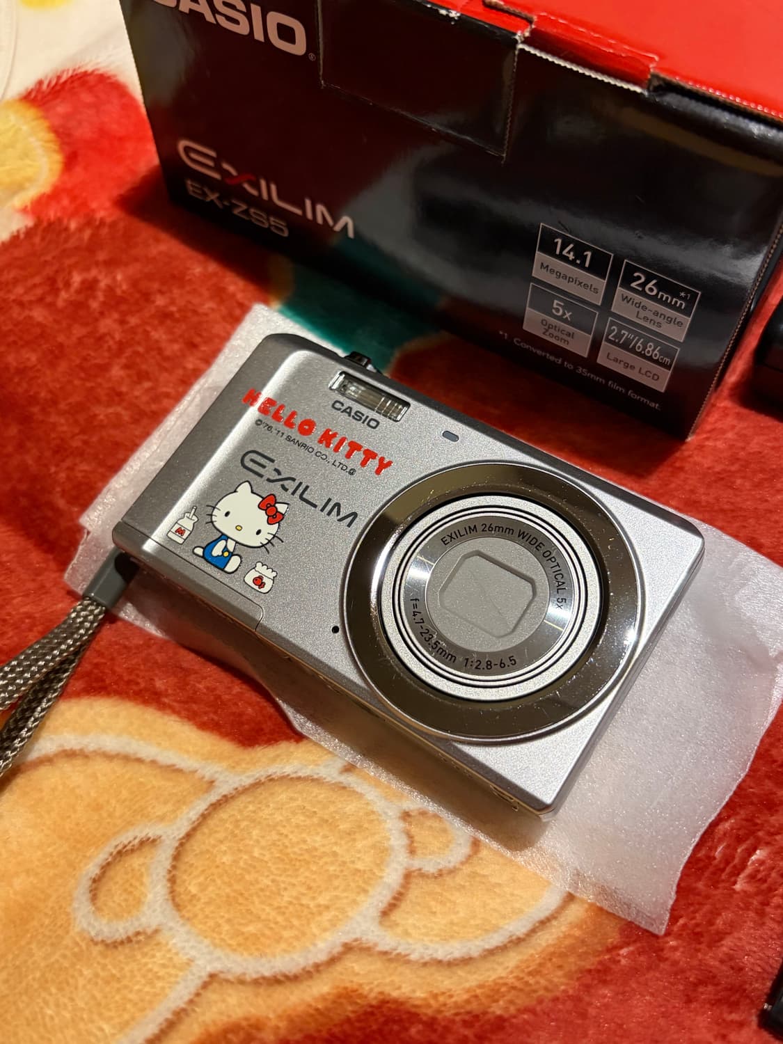 초희귀/한정판❣️헬로키티 카시오 ZS5 디카 상품이미지3