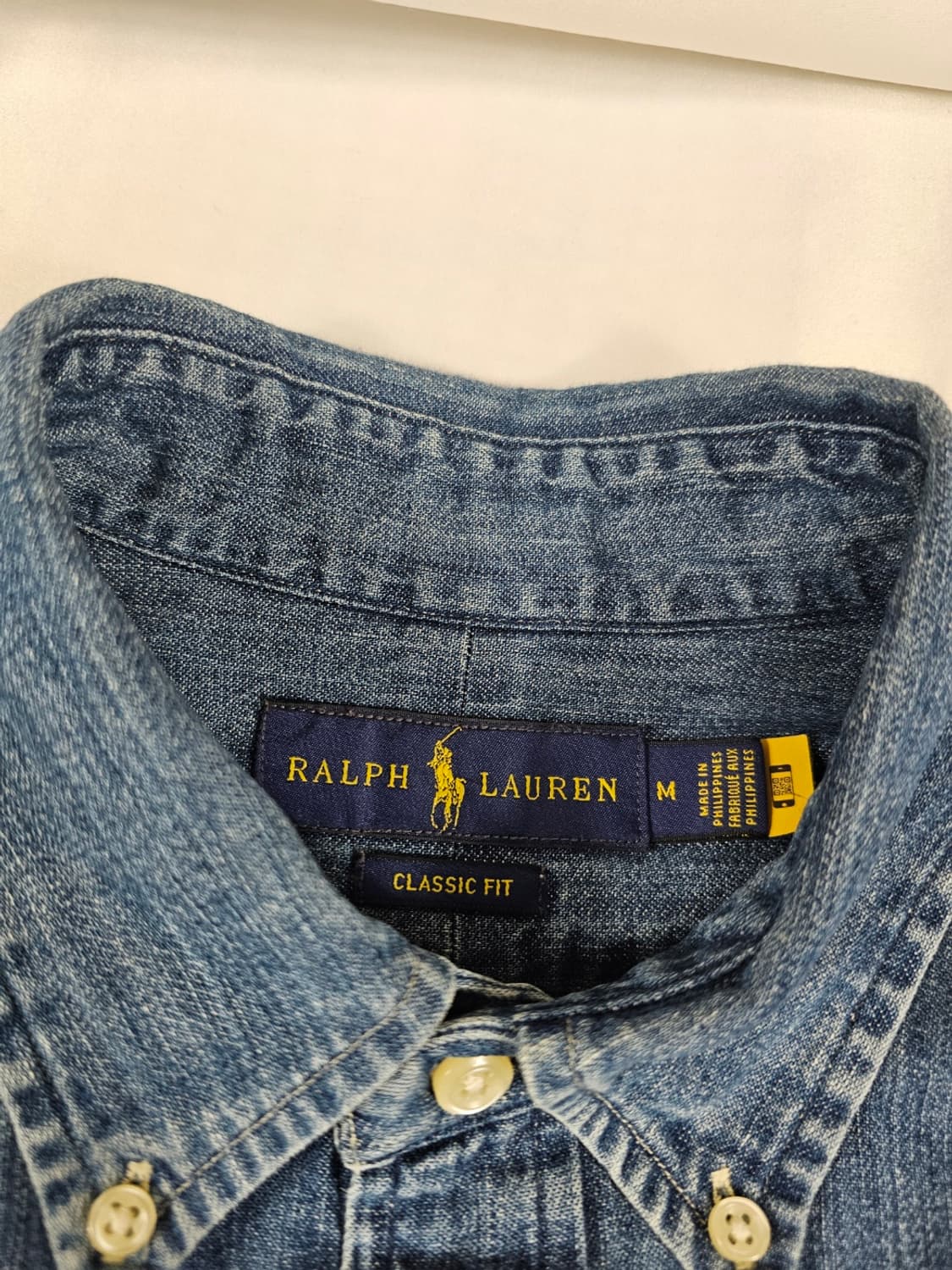 폴로데님셔츠 상품이미지3