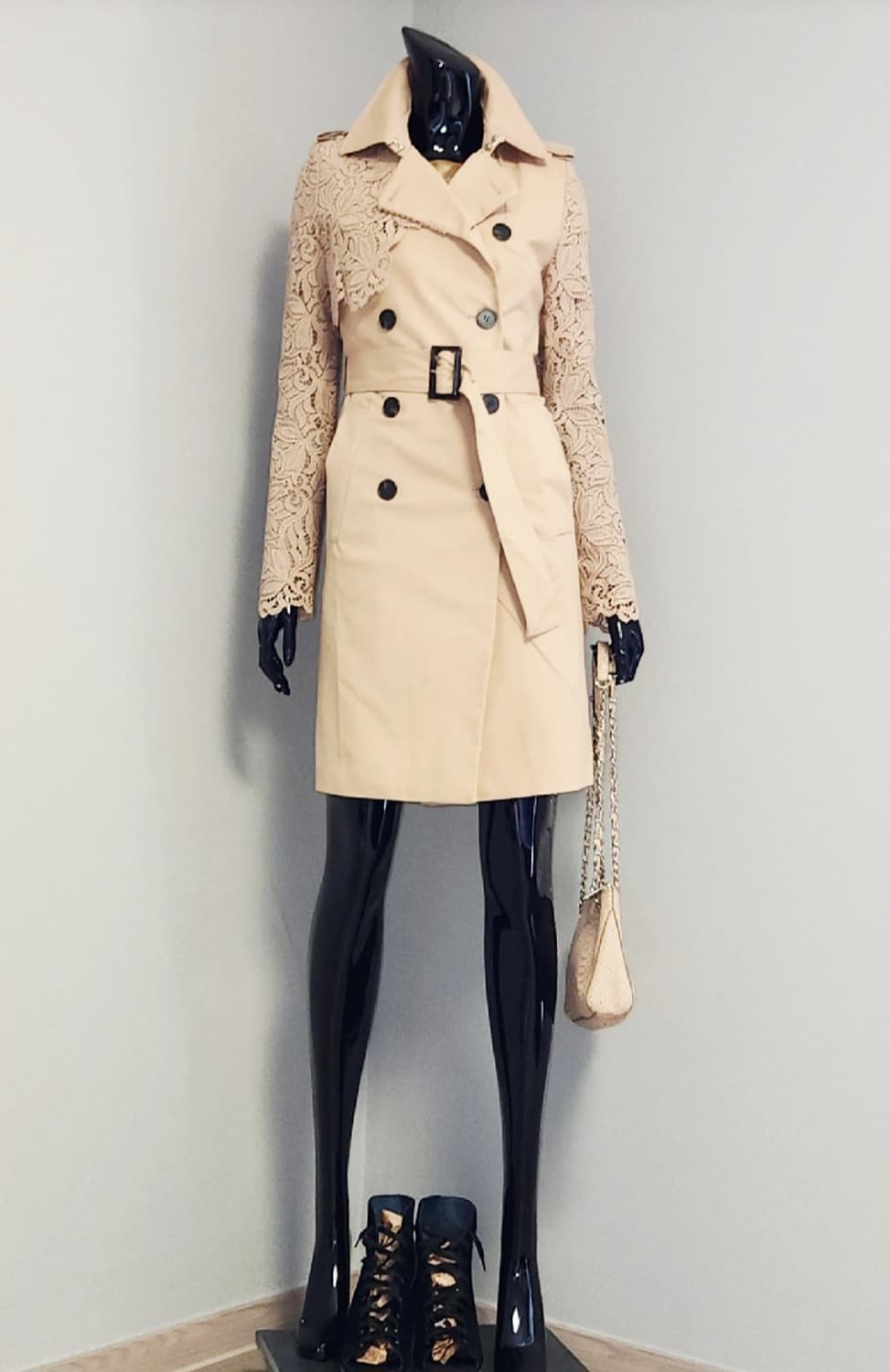 레이스 트렌치코트  상품이미지1