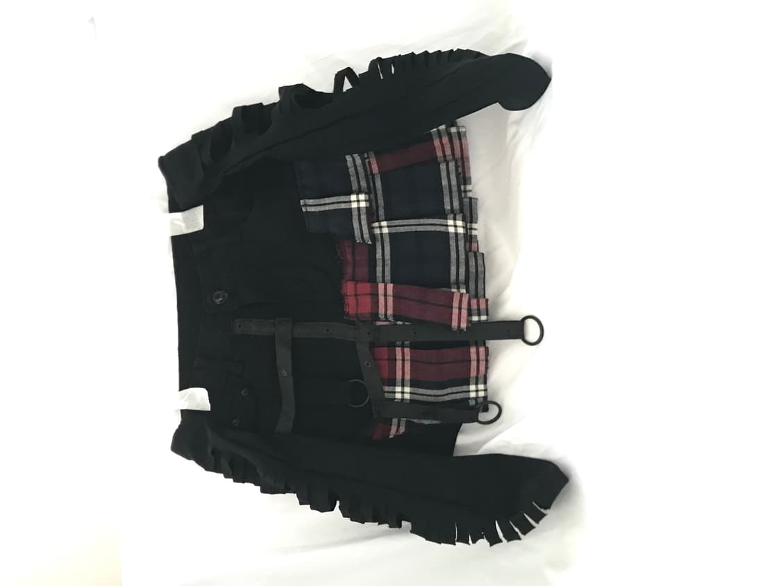 Red school punk B-ear set 🏫🎸 상품이미지5