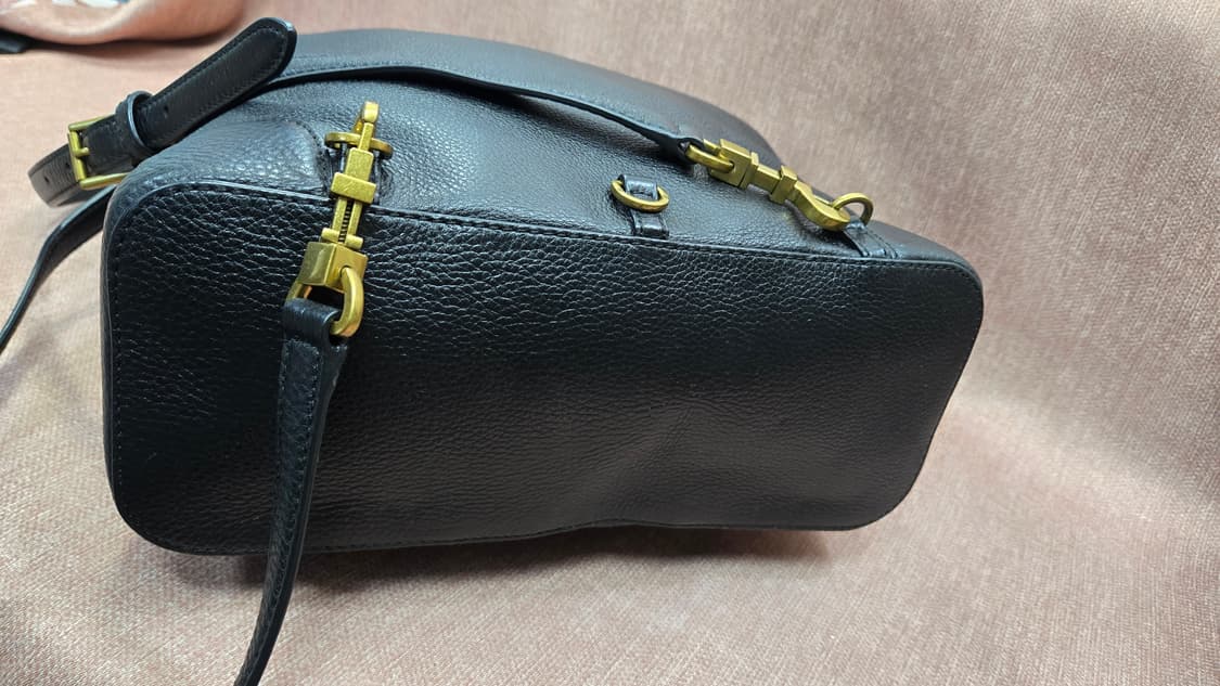 토리버치 프랜시스 레더 백팩, 블랙 상품이미지5