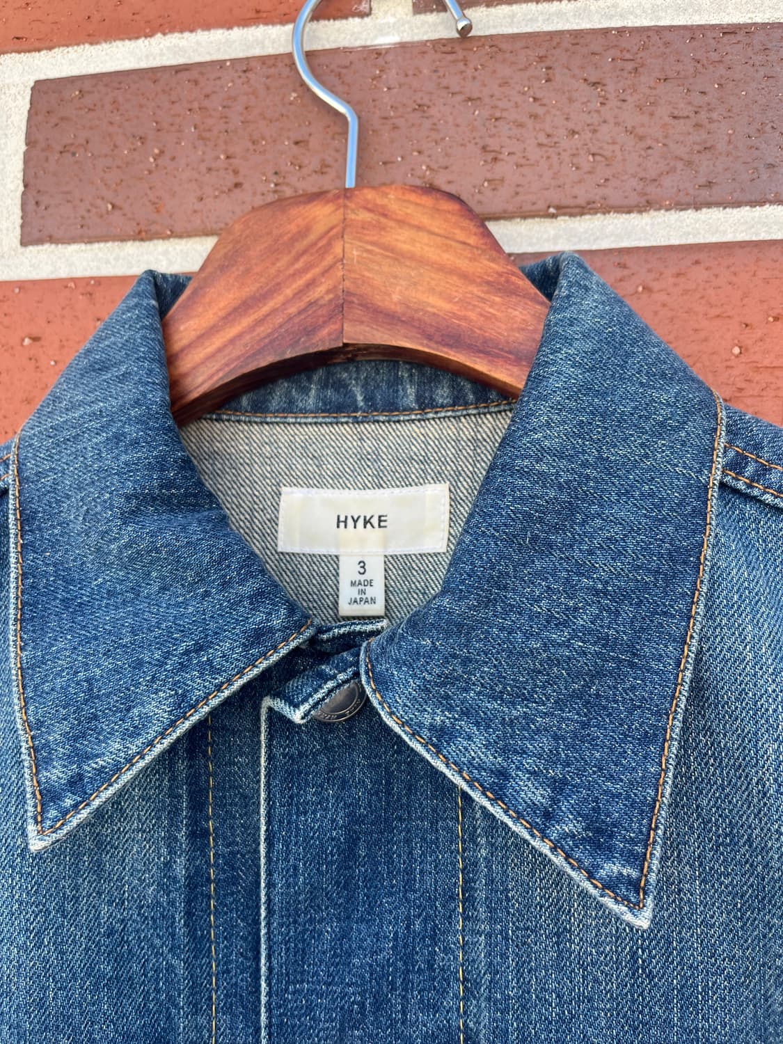 Hyke (Made in Japan) 데님 자켓 상품이미지3