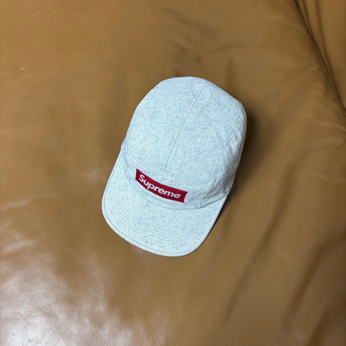 Supreme 슈프림 데님 내츄럴 캠프캡 모자 Denim Natural 상품이미지5