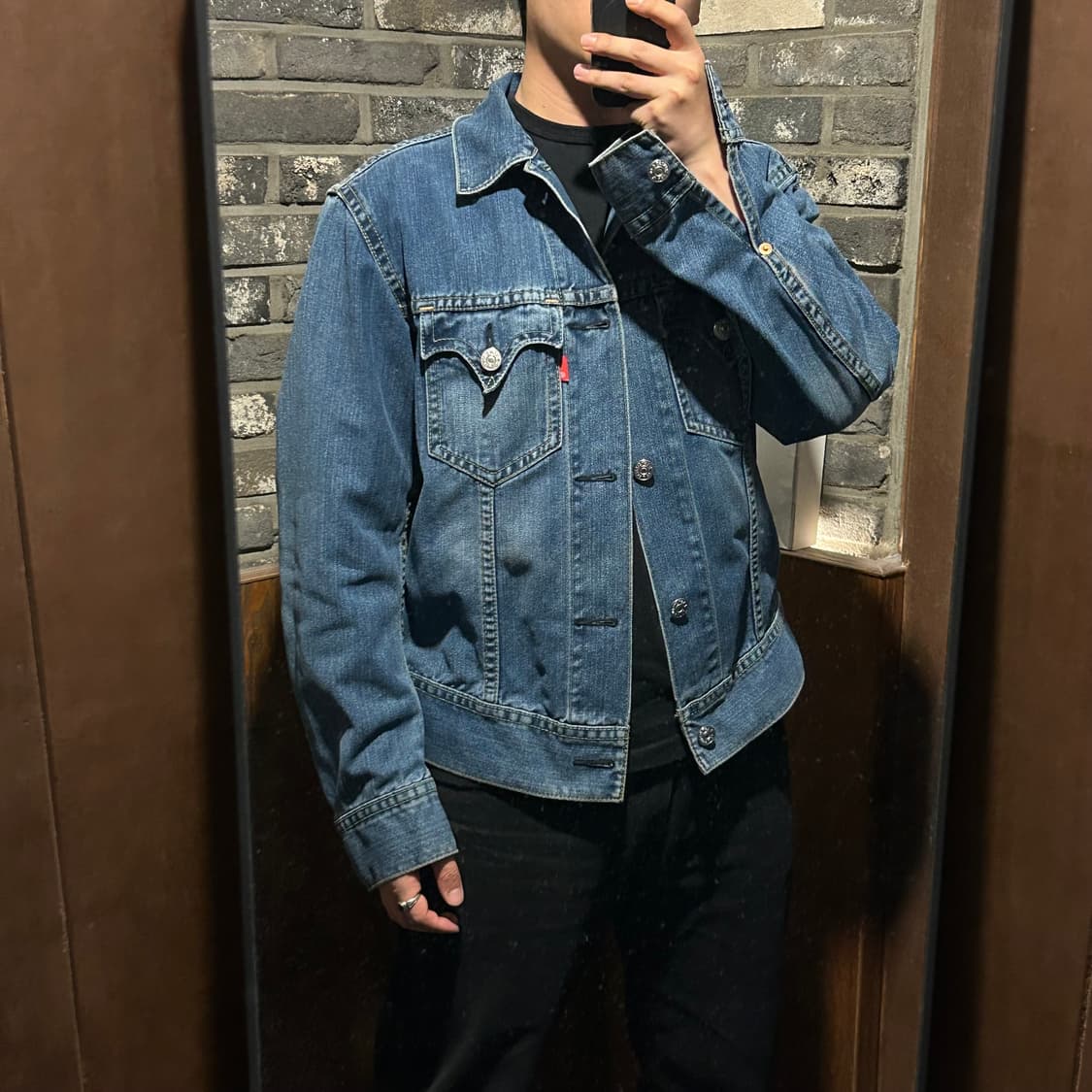 L) 리바이스 아이코닉 데님자켓 TYPE 1 데님 청자켓 상품이미지8