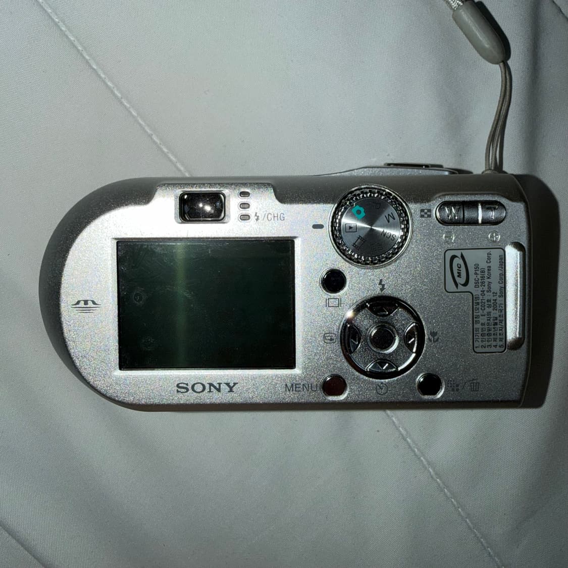 소니 사이버샷 sybershot dsc-p150 디카 디지털카메라 상품이미지3