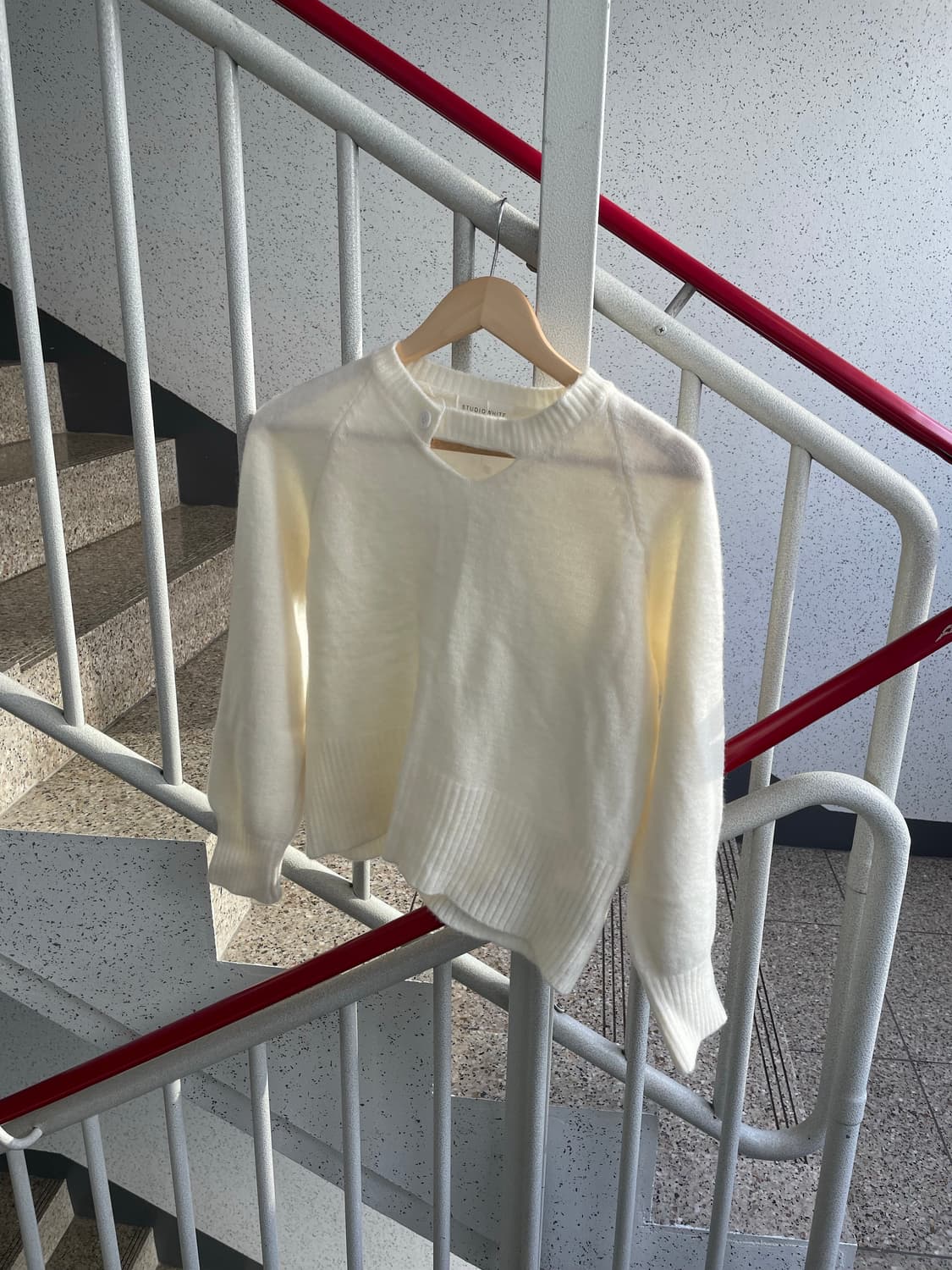 choker button knit 상품이미지1