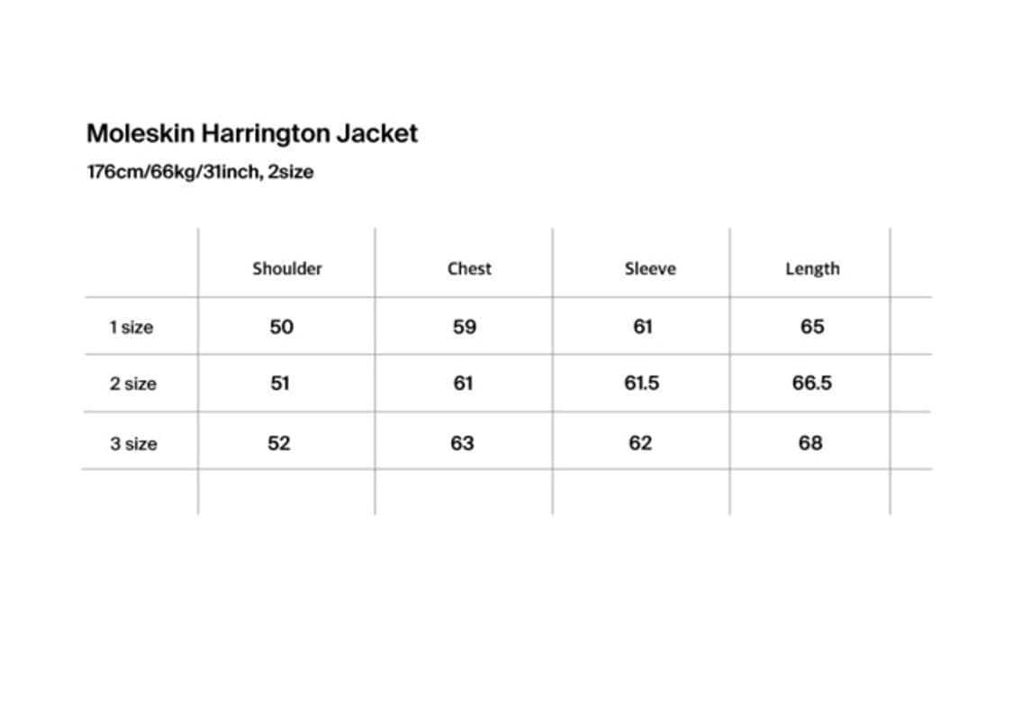 ham 몰스킨 해링턴 자켓 상품이미지3