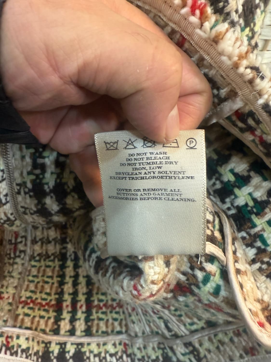 44/66-77 정품 버버리 울 노바체크 자켓 팝니다 상품이미지6