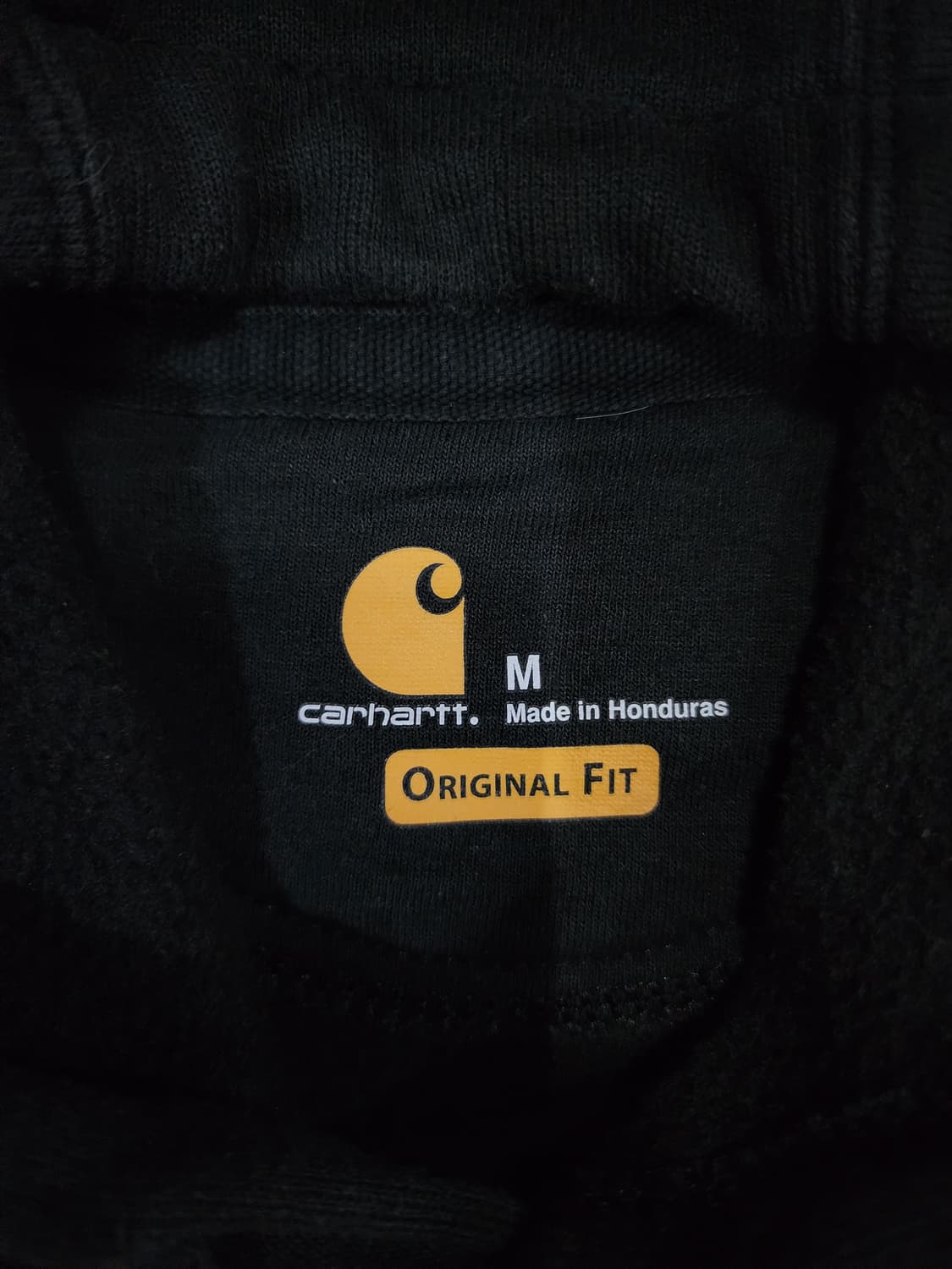 칼하트 오리지널핏 스펠로고 후드티 M 상품이미지4