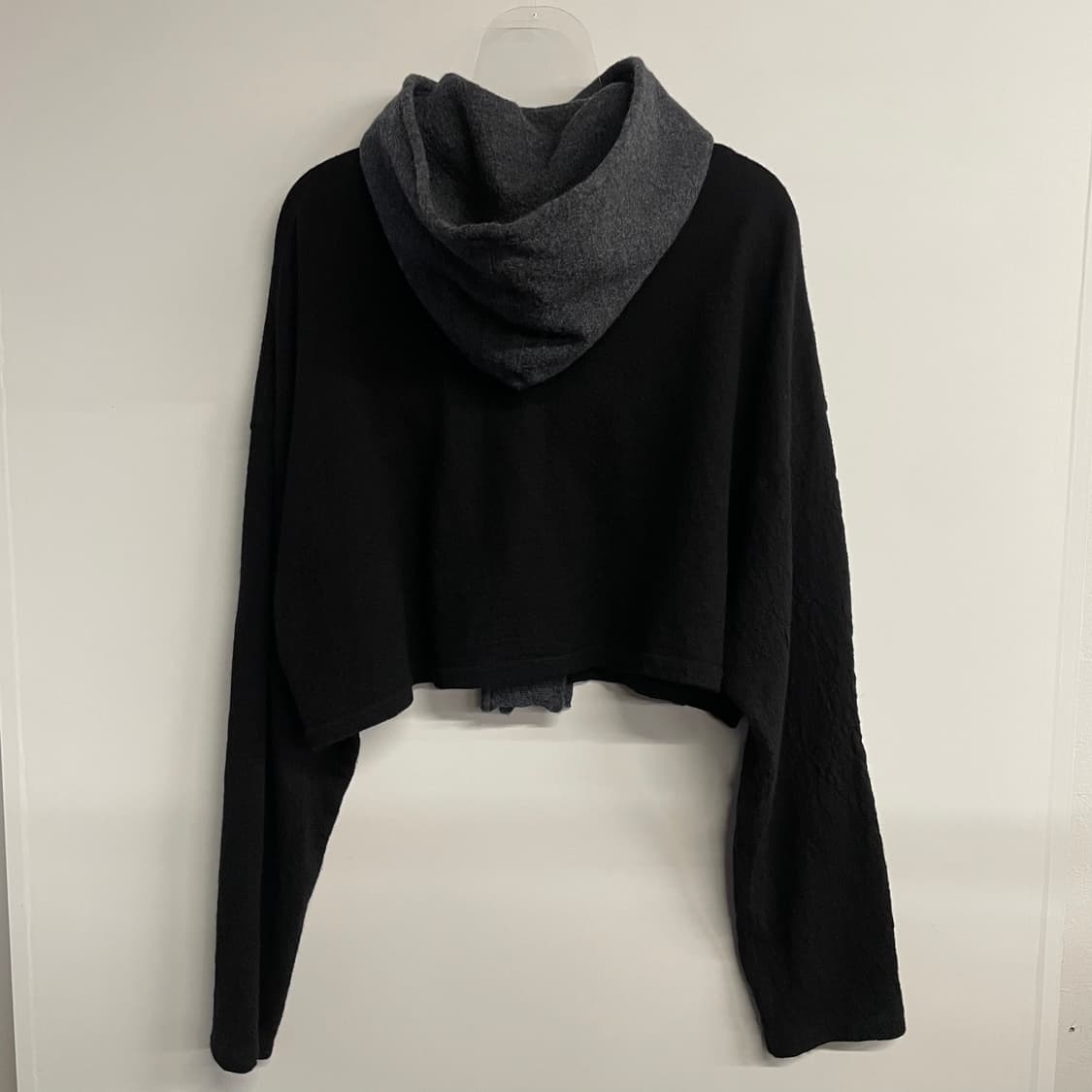 요지야마모토 더블 레이어 후드 가디건 상품이미지8